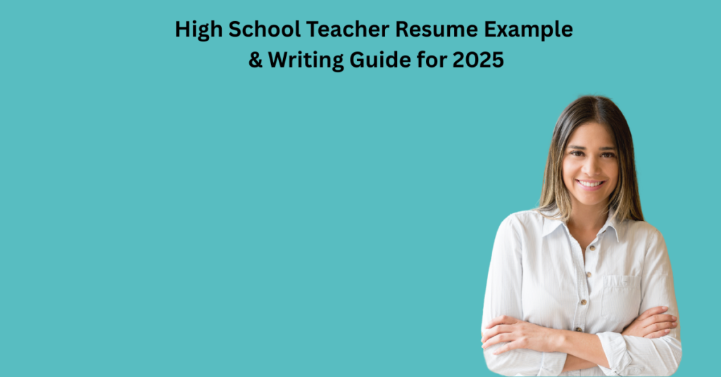 High School Teacher Resume
