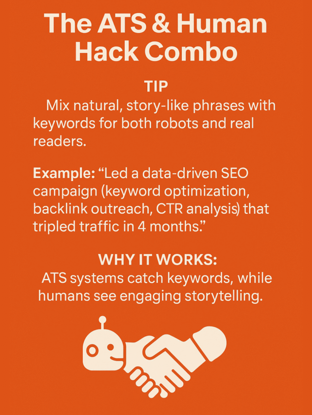 5 Genius Resume Hacks Recruiters Can’t Ignore in 2025